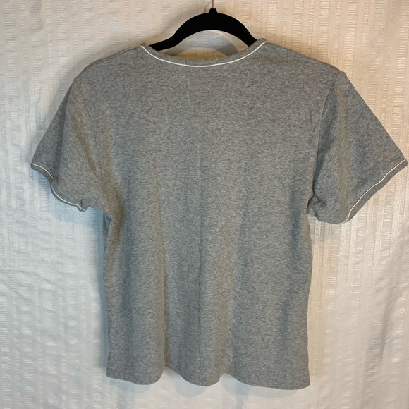 Marks & Spencer 2pc pajama set size Uk12 US8 medium grey with panda bears print - Picture 6 of 11